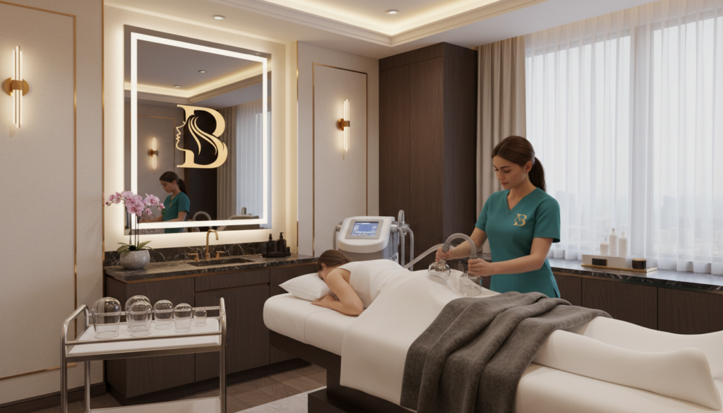 Non-surgical vacuum butt lift treatment at Bright Balance Wellness London.