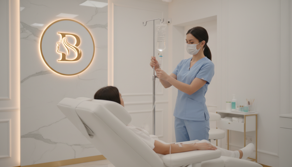 IV Drip Therapy treatment at Bright Balance Wellness