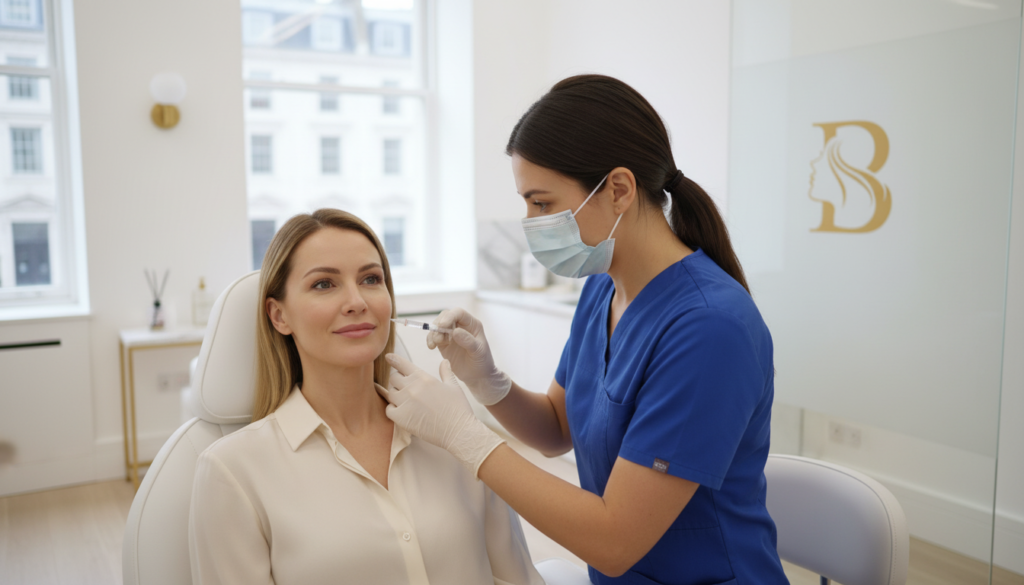 Best dermal filler clinic London providing lip, jawline and facial contouring treatments