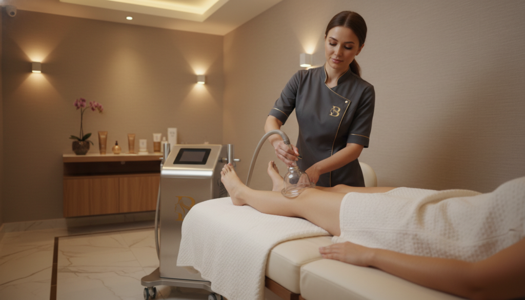 Vacuum skin treatment London cellulite reduction therapy