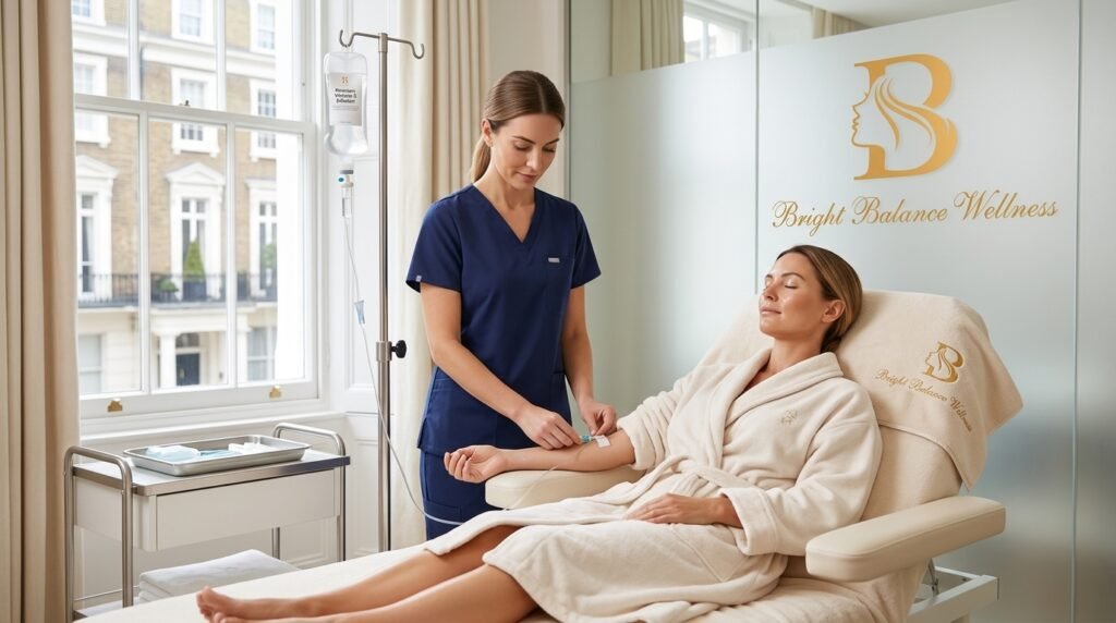 Vitamin C IV Drip Benefits at Bright Balance Wellness London